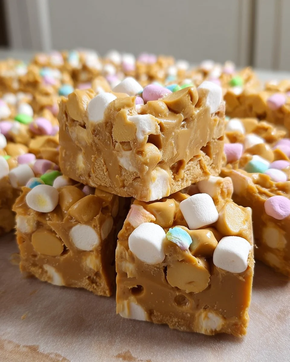 Peanut Butter Marshmallow Squares