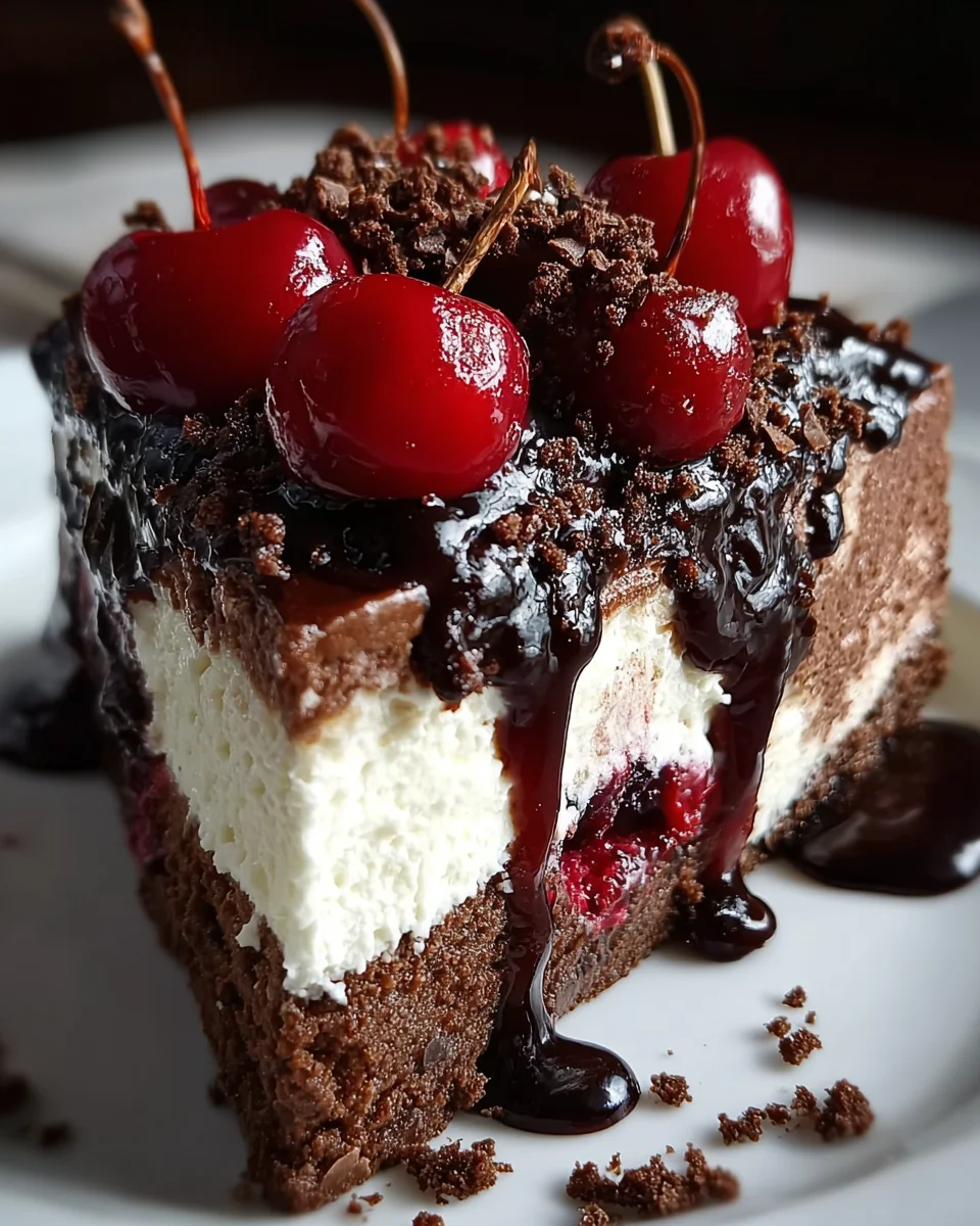 Black Forest Cheesecake Symphony