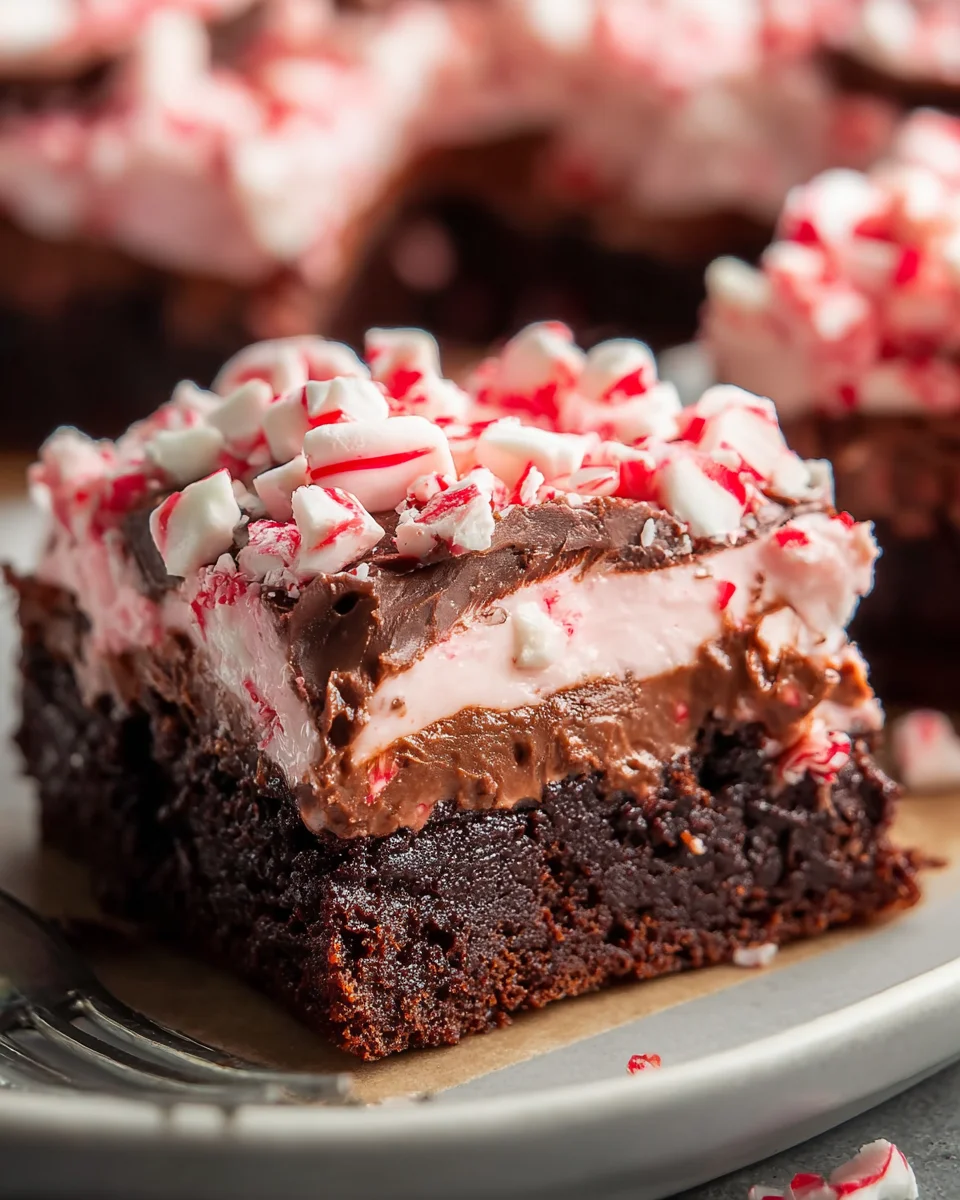 Peppermint Brownies