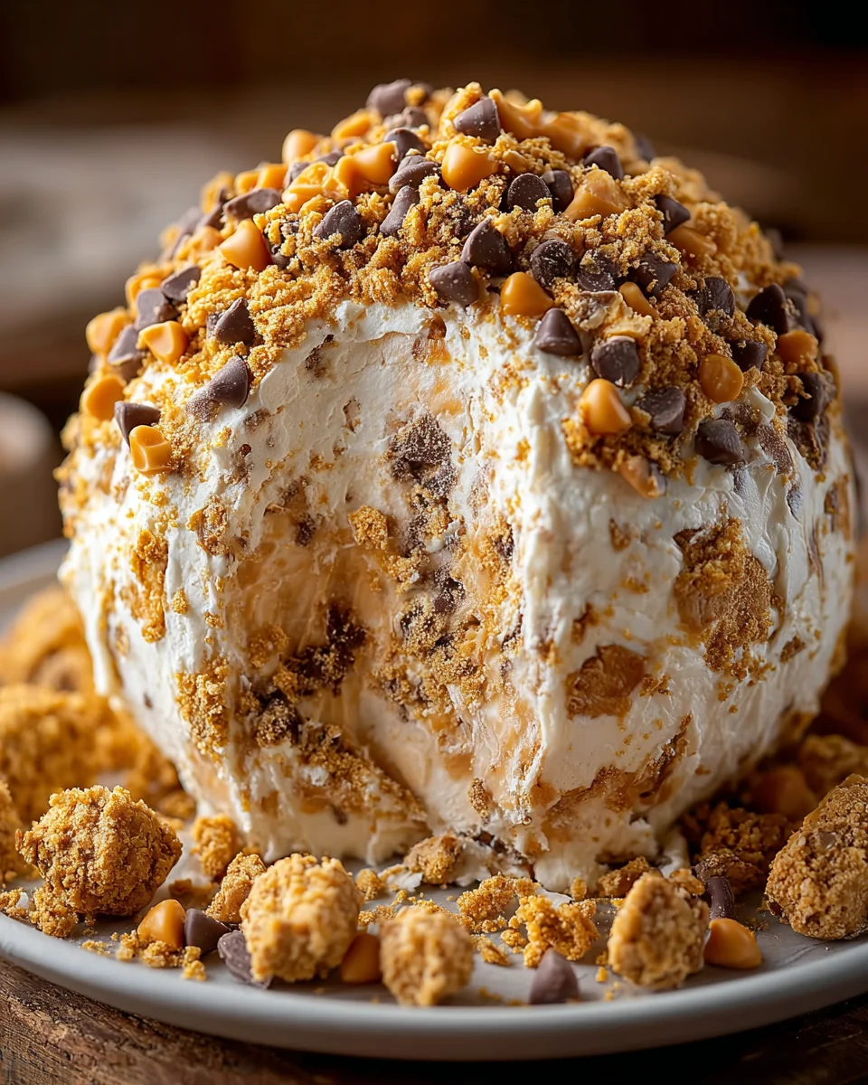 Reese’s Cheese Ball Dessert