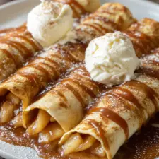 Apple Pie Enchiladas Bake