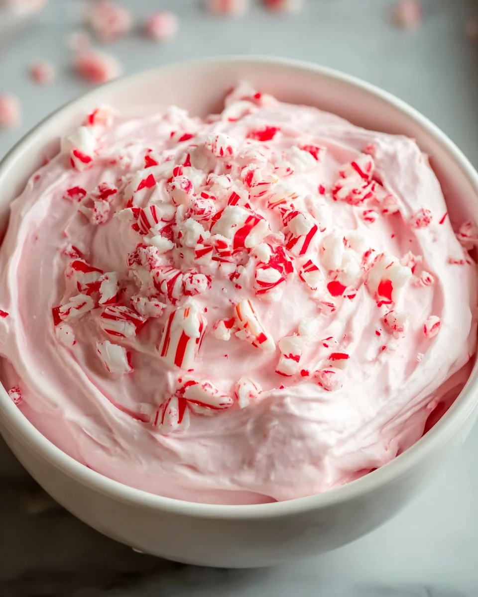Festive Peppermint Dessert Dip