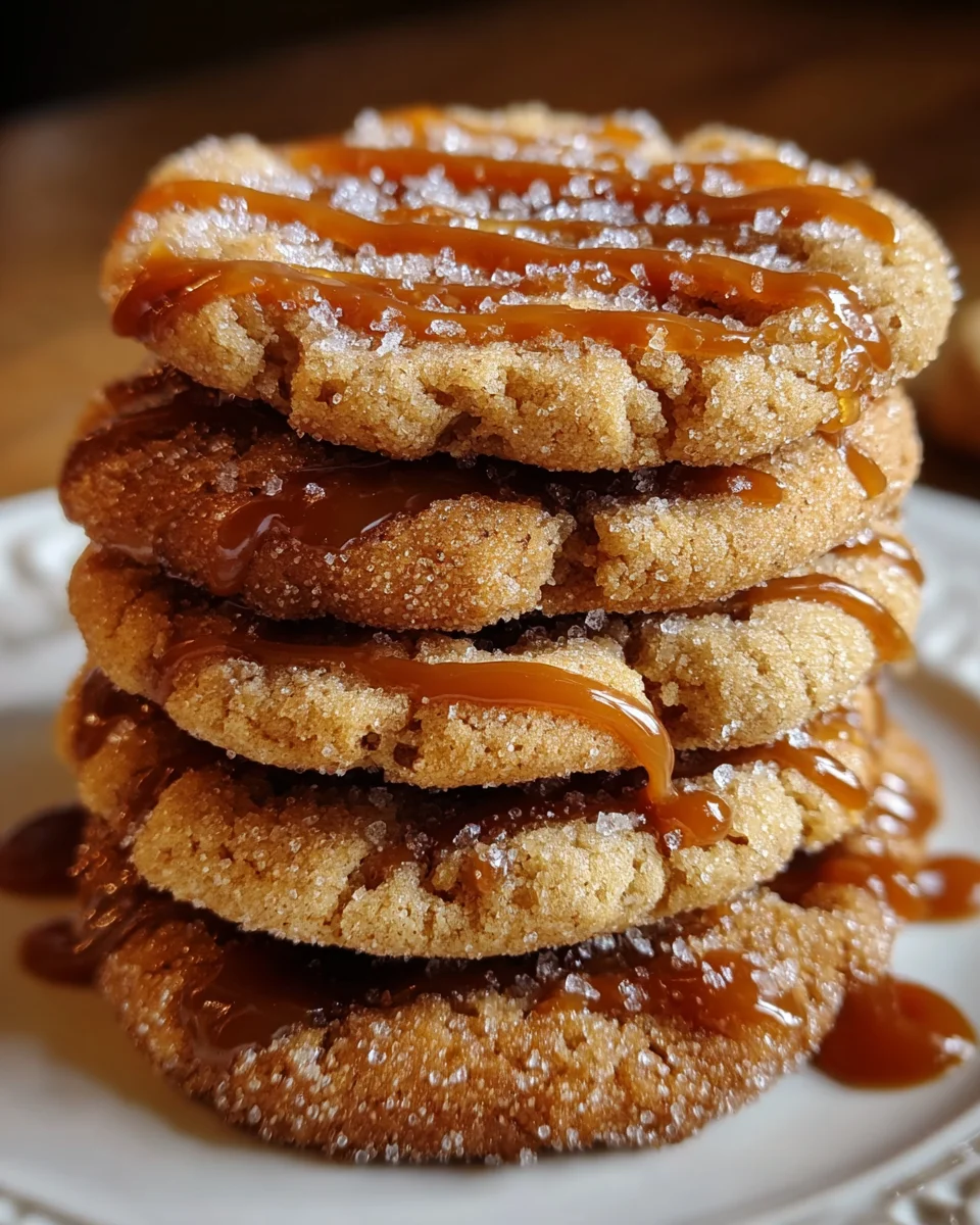 Brown Sugar Cinnamon Caramel Cookies