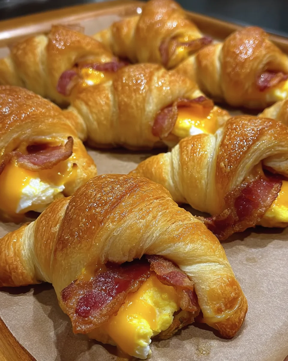 Breakfast Pillsbury Crescent Rolls