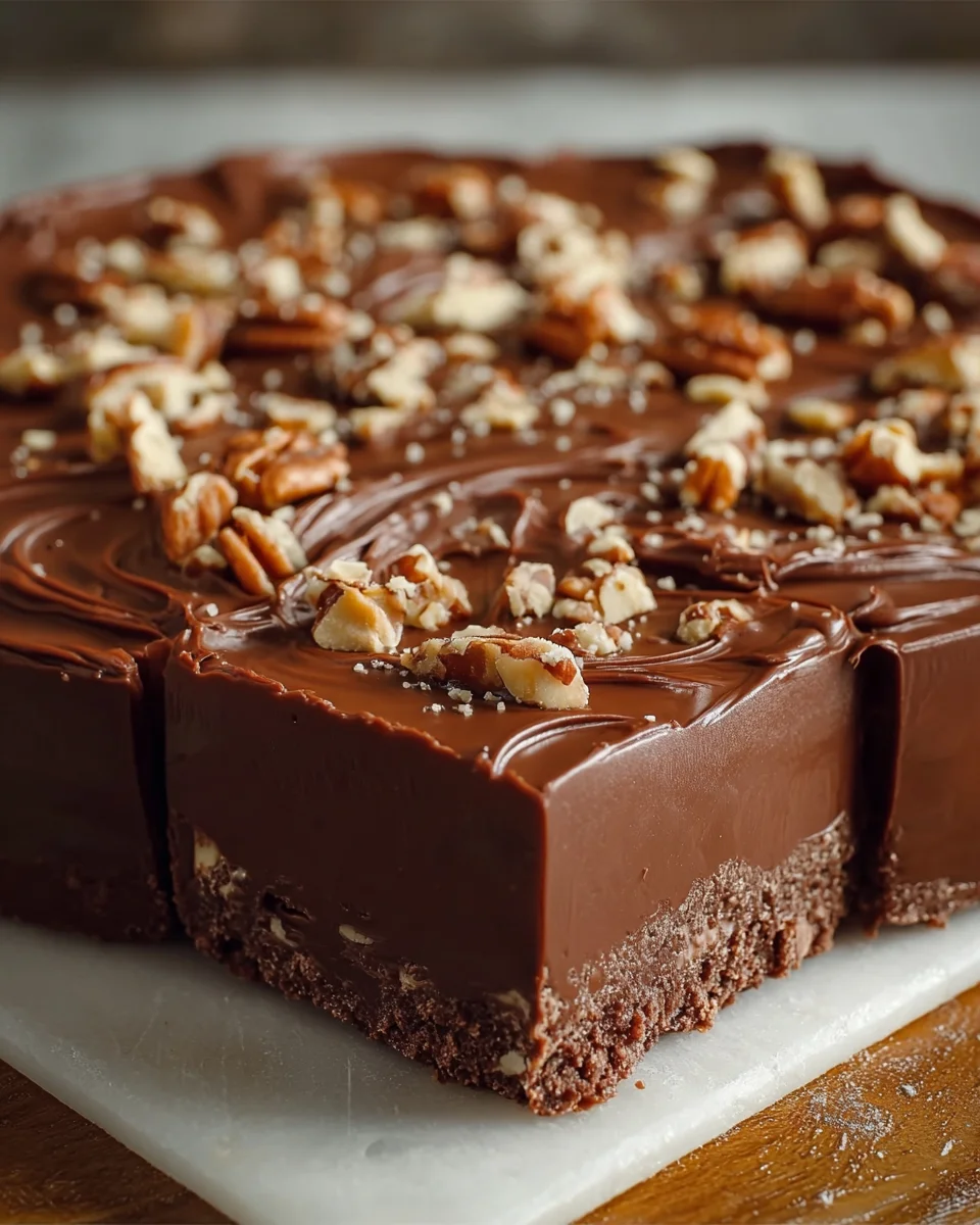 Paula Deen’s 5-Minute Chocolate Pecan Fudge