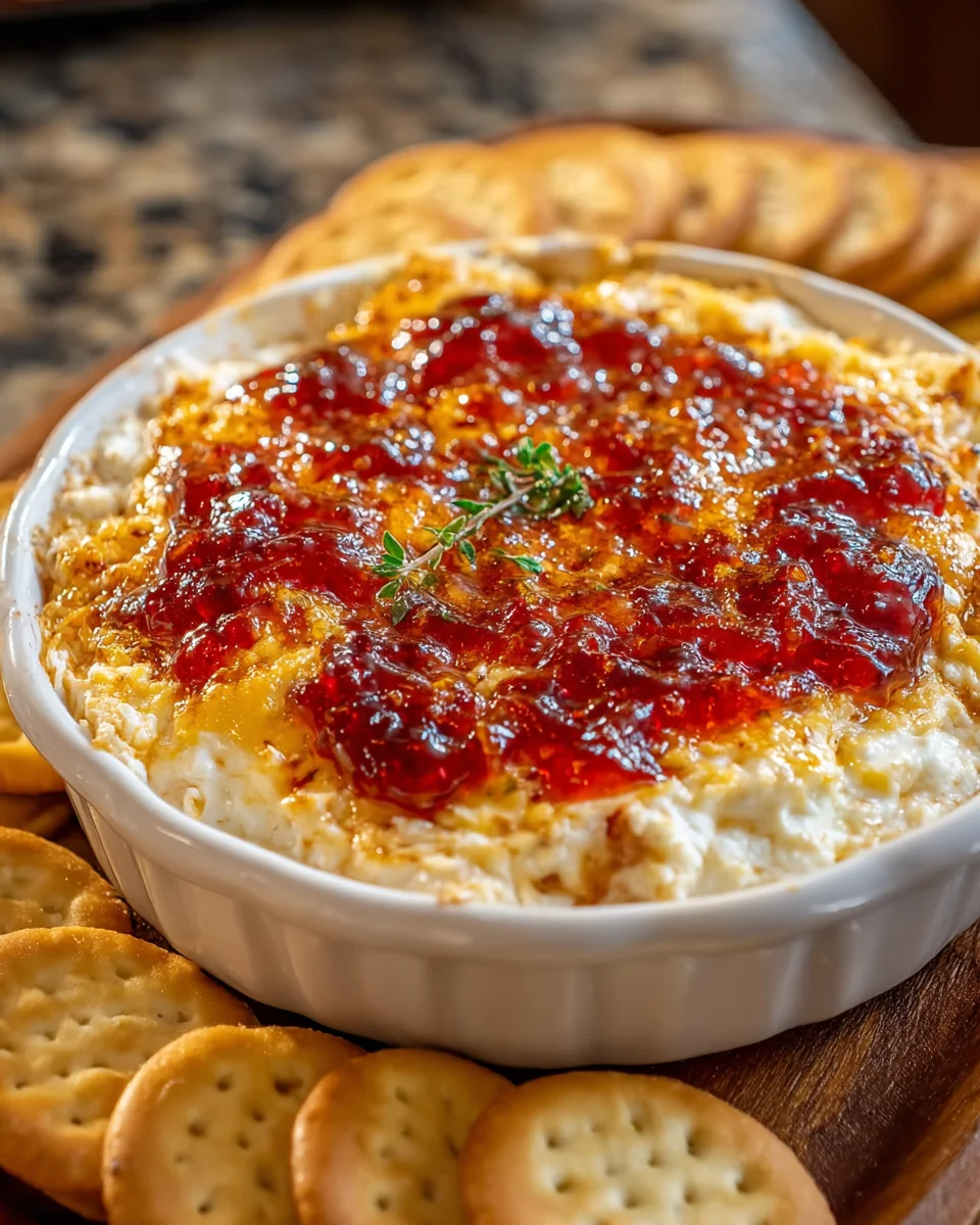 Pepper Jelly Cheese Dip