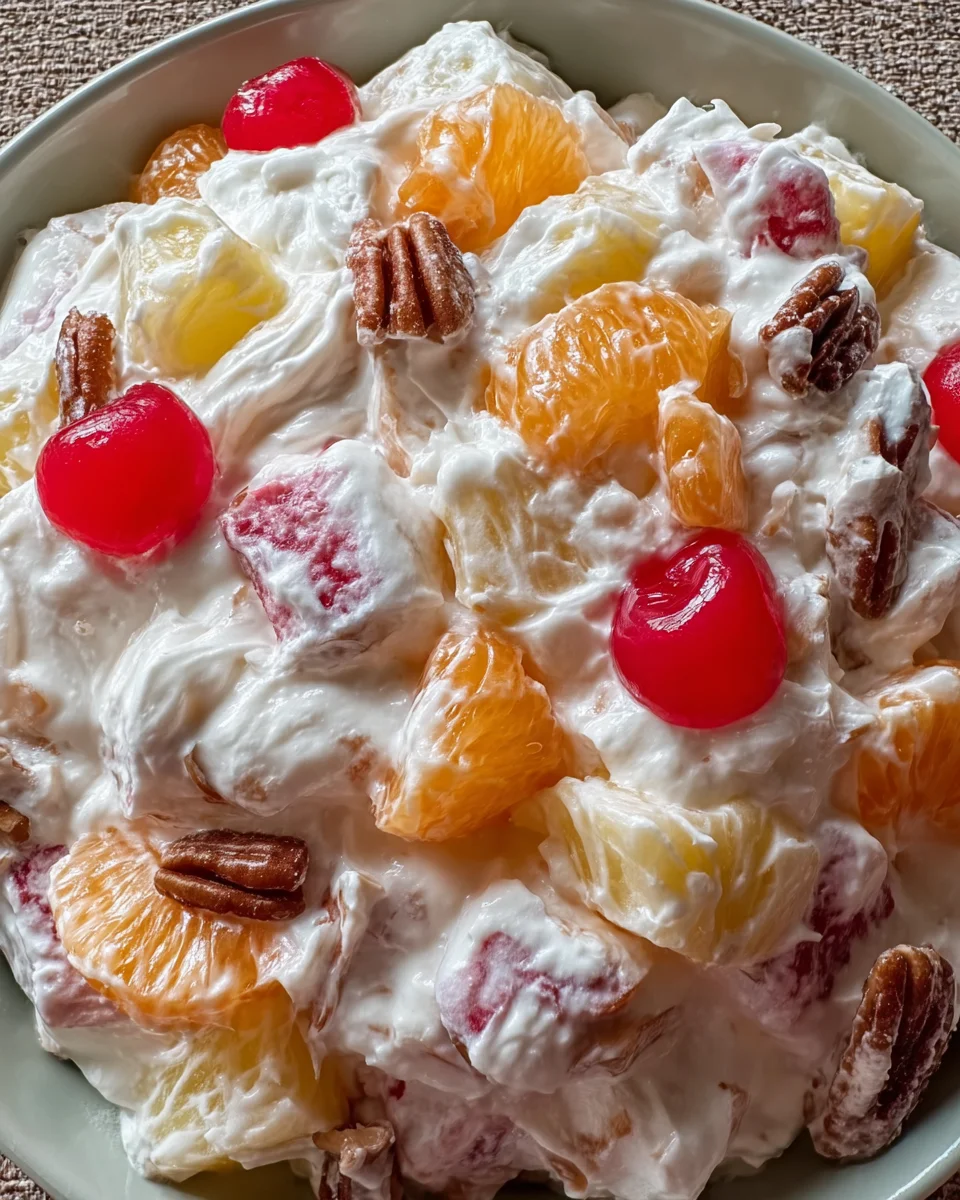Ambrosia Salad Fruity Marshmallow