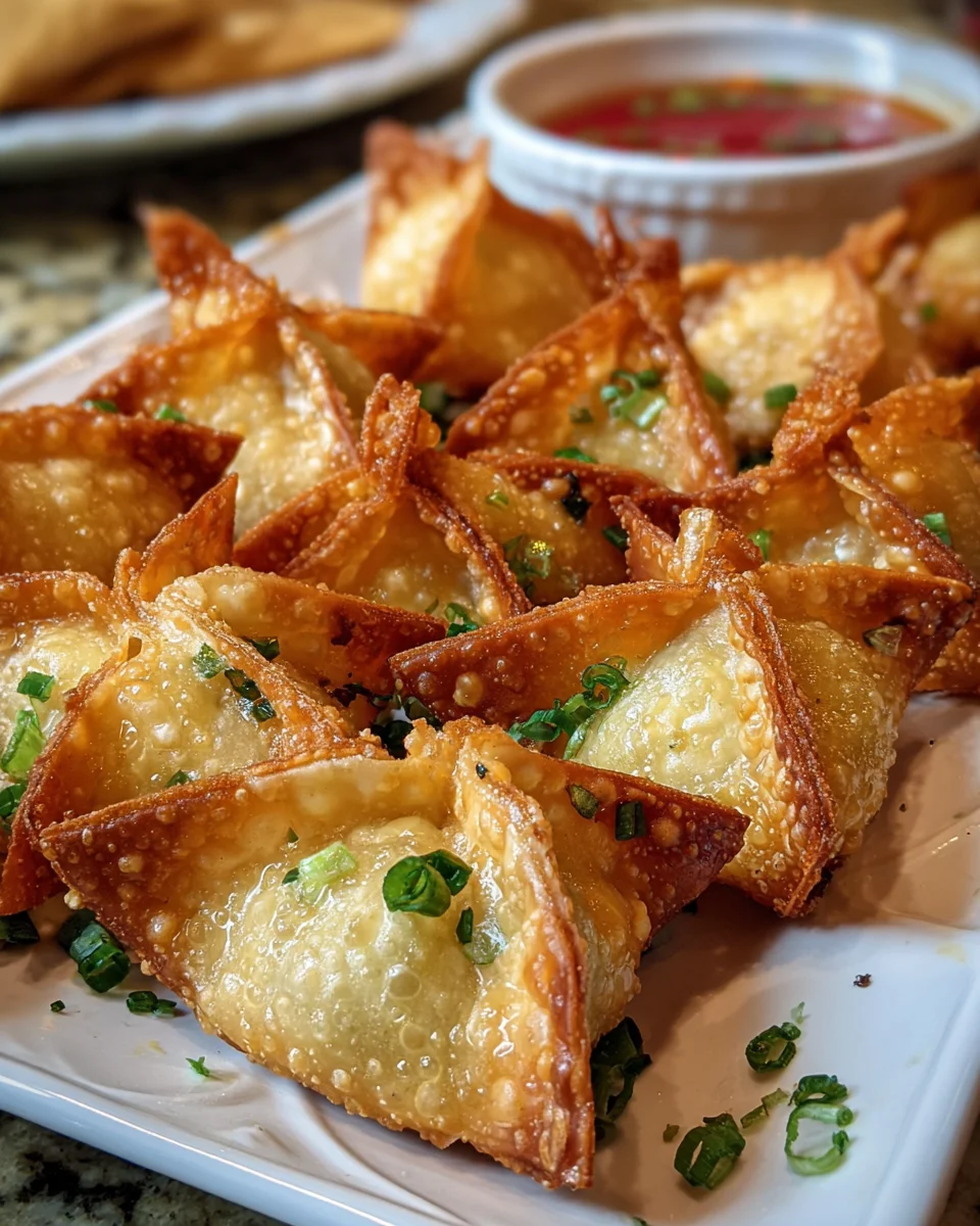 Crispy Crab Rangoon