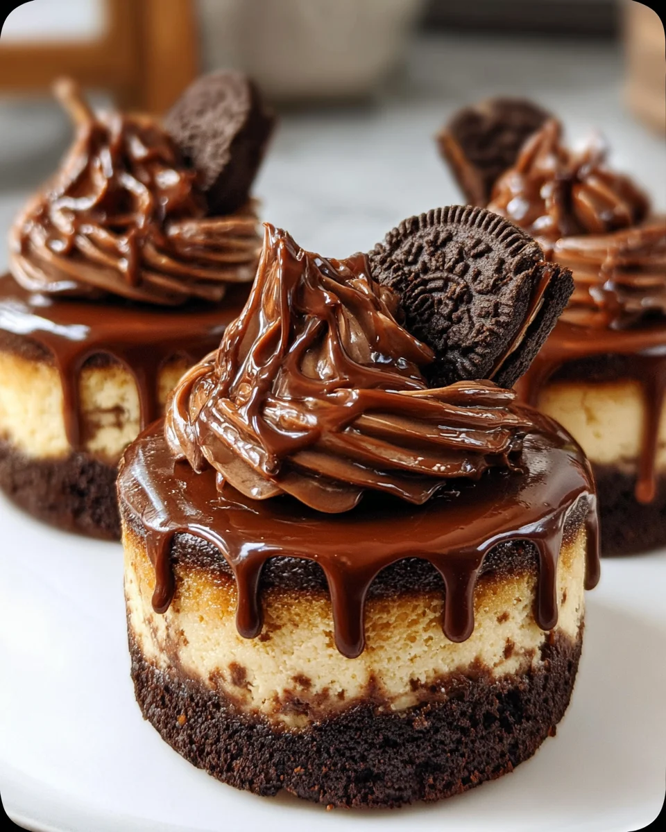 Nutella Cheesecake Cupcakes