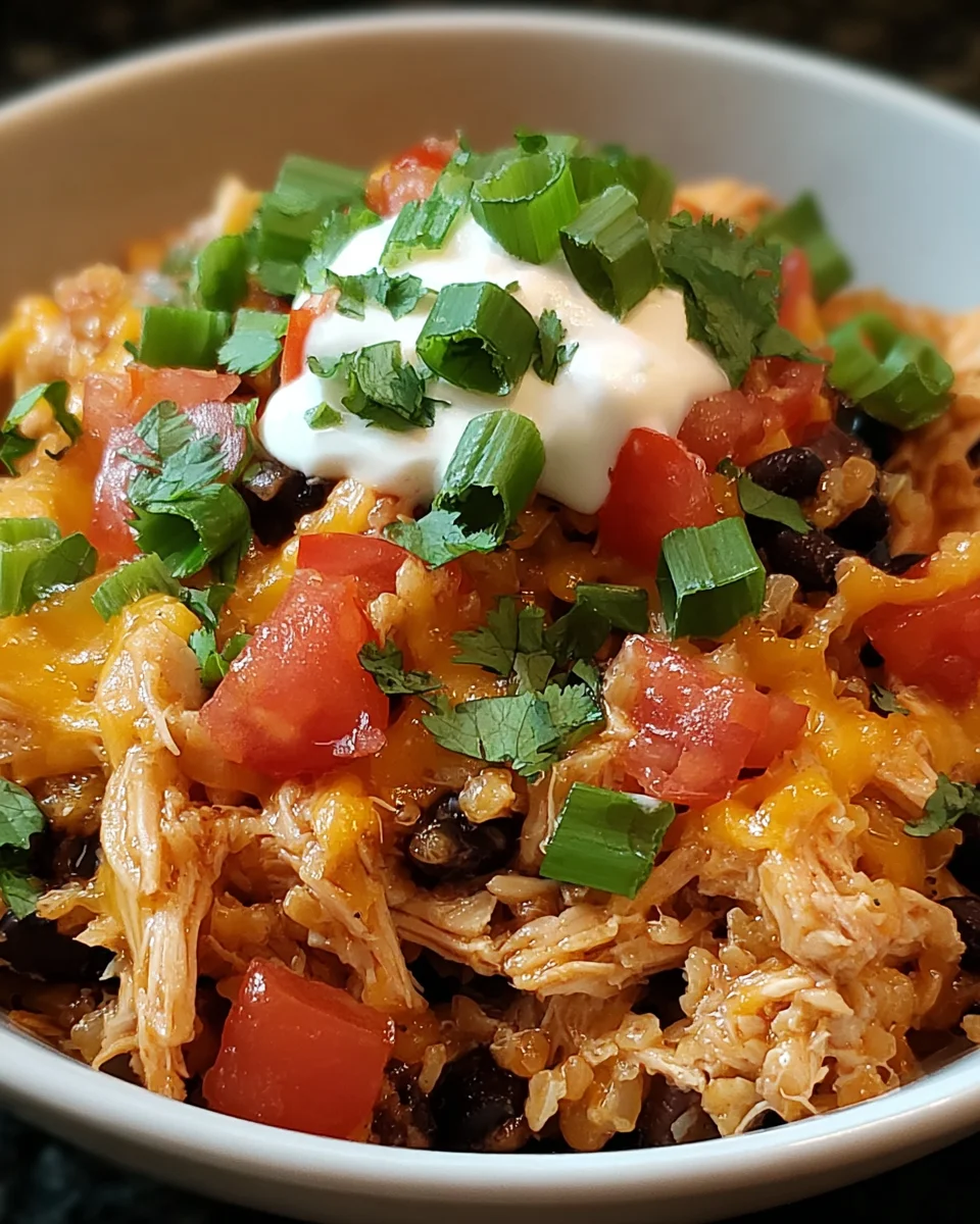Low Carb Chicken Taco Casserole