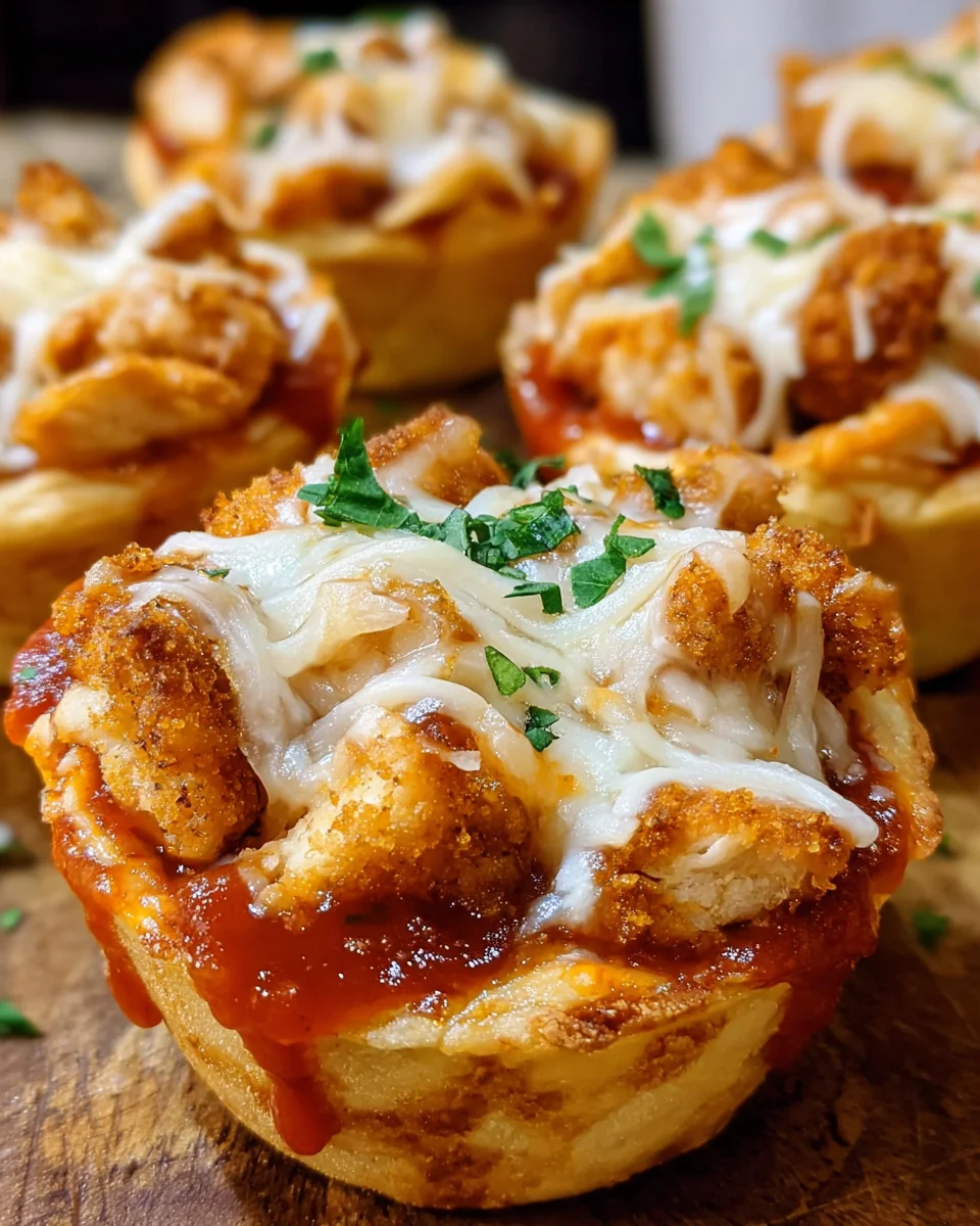 Chicken Parmesan Cups