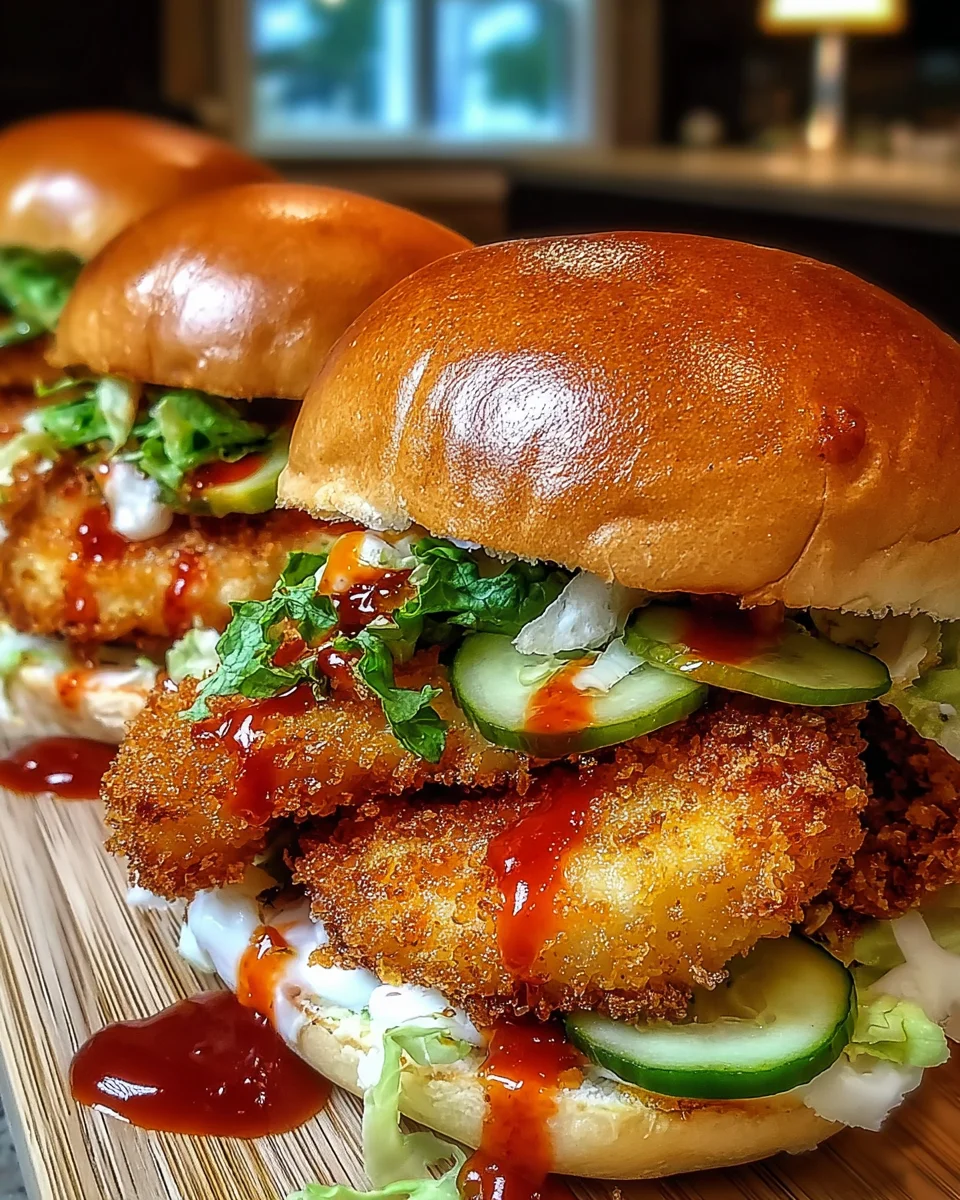 Chicken Bang Bang Sliders