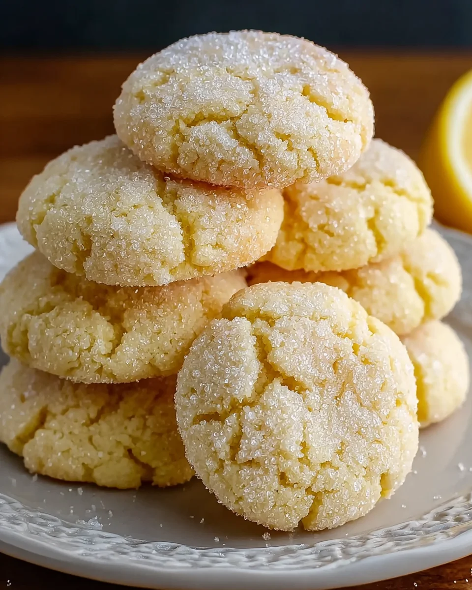 Lemon Sugar Cookies