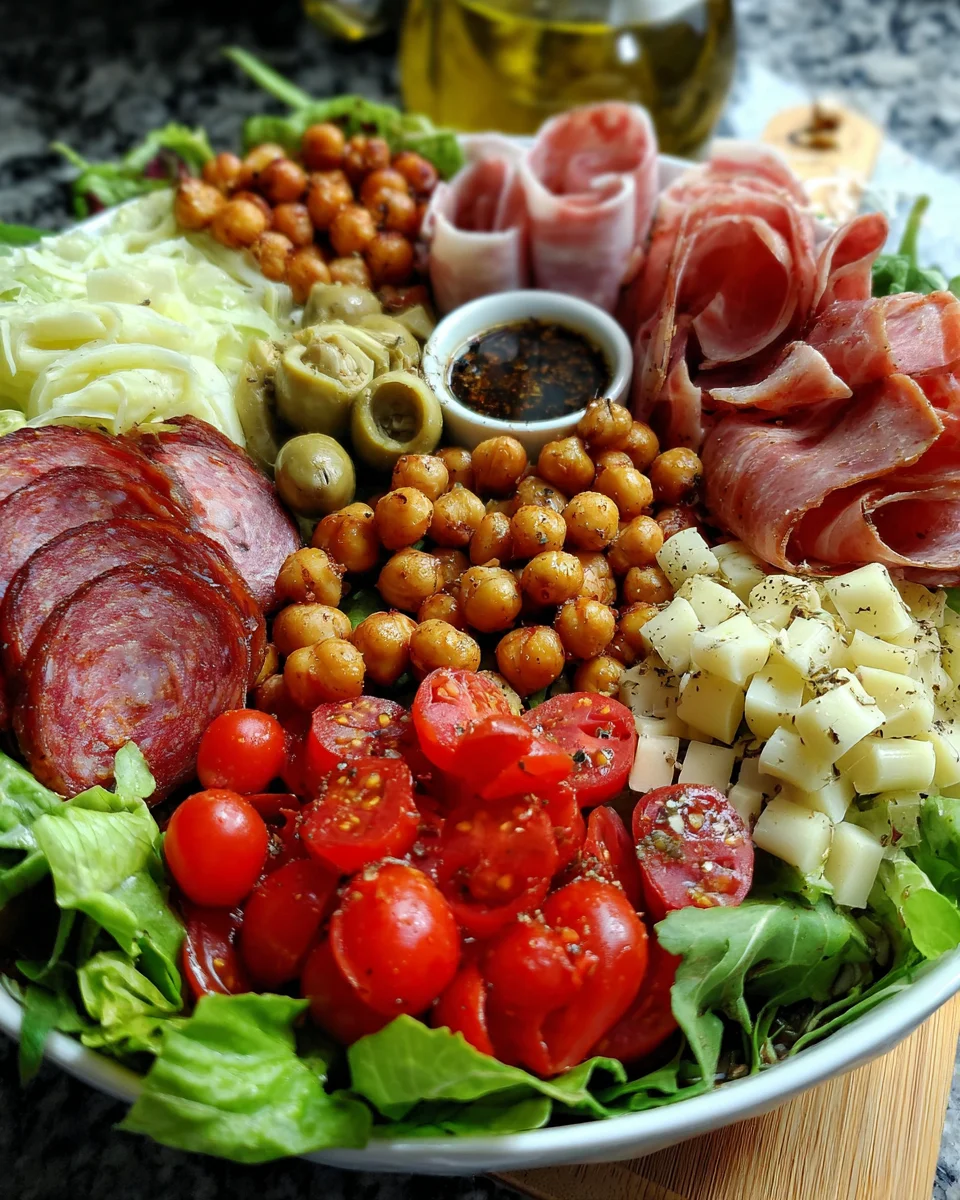 Antipasto Salad Italian Greens