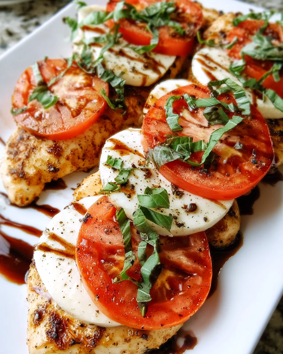 Caprese Chicken Italian Dish
