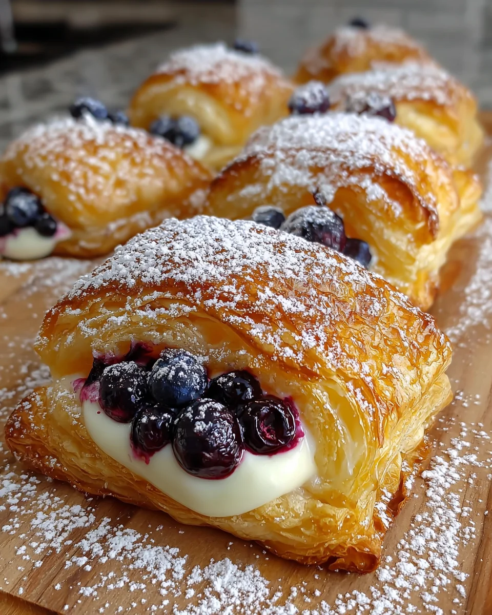 Berry Cheese Puff Treats