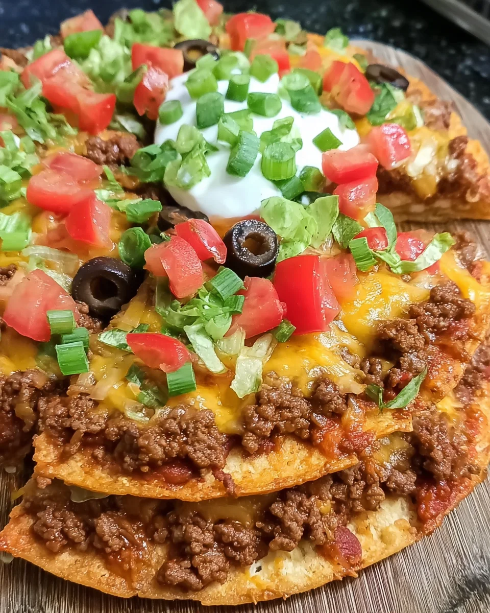 Taco Bell Mexican Pizza