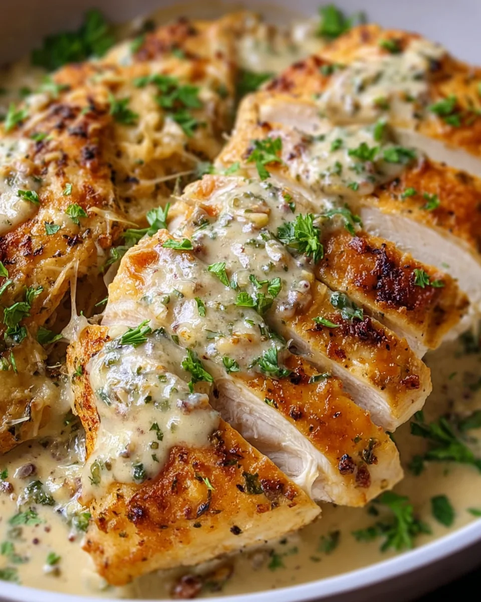 Melt In Your Mouth Caesar Chicken