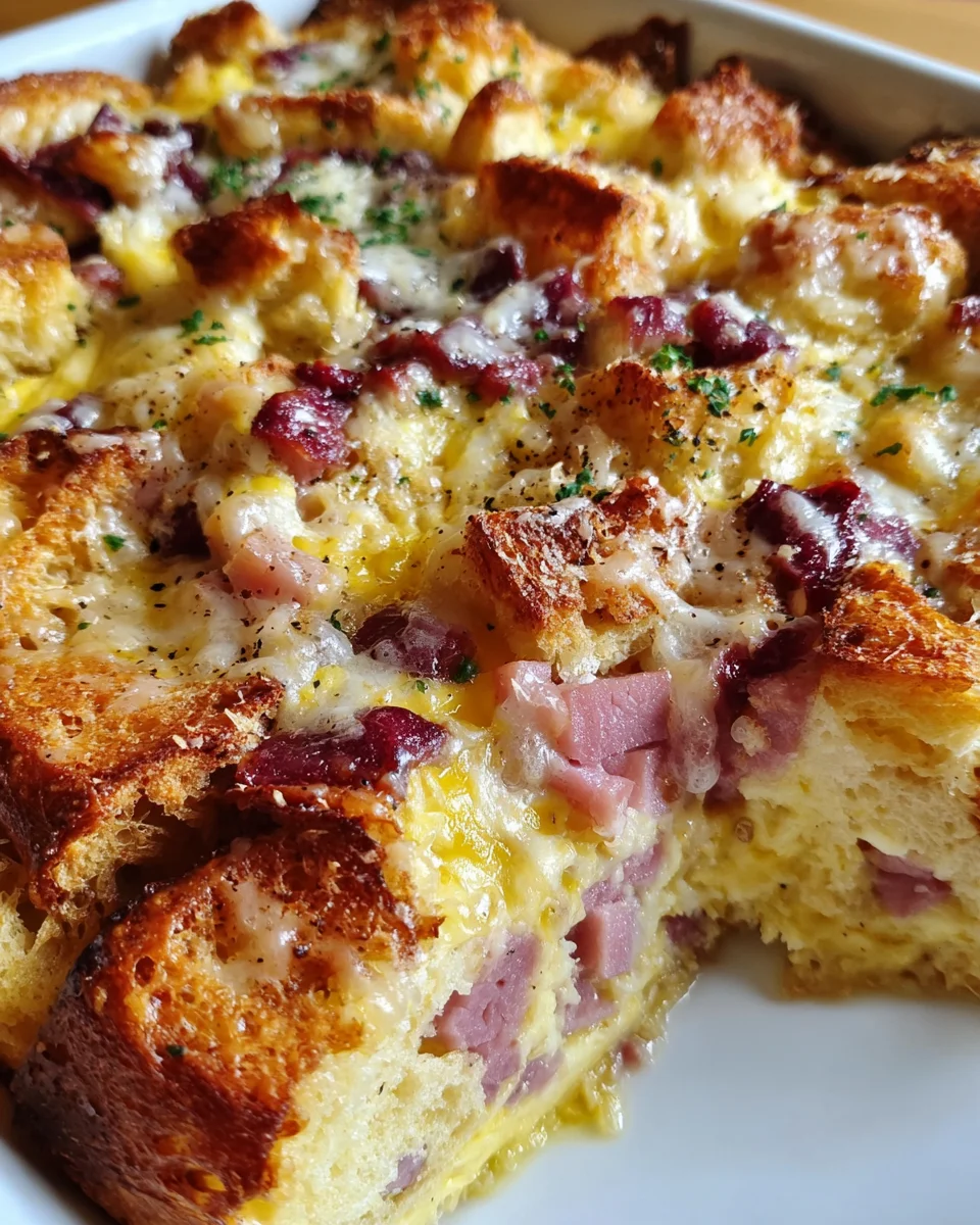 Monte Cristo Breakfast Casserole