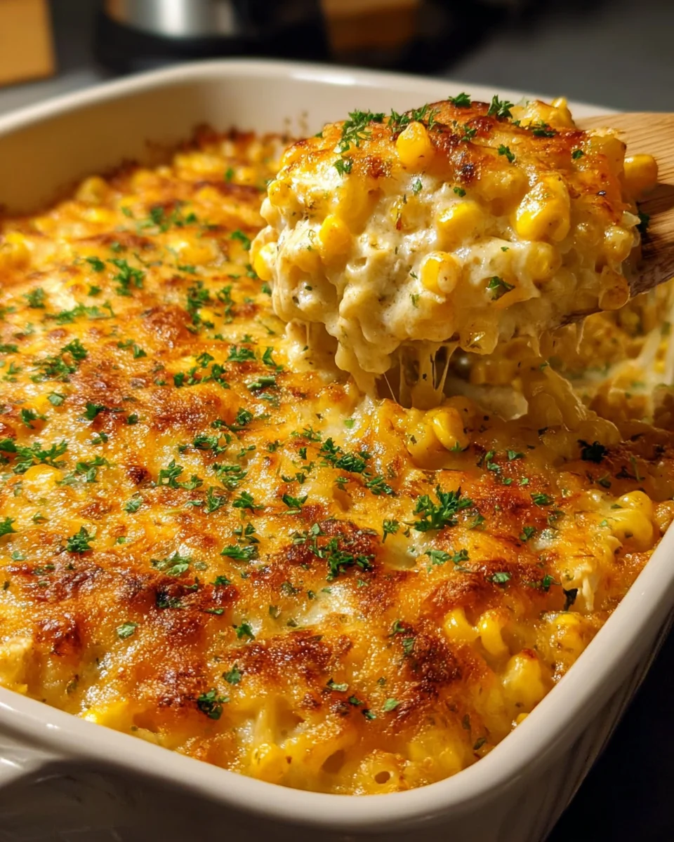 Street Corn Chicken Casserole