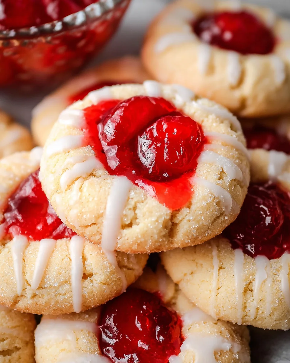 Cherry pie cookies
