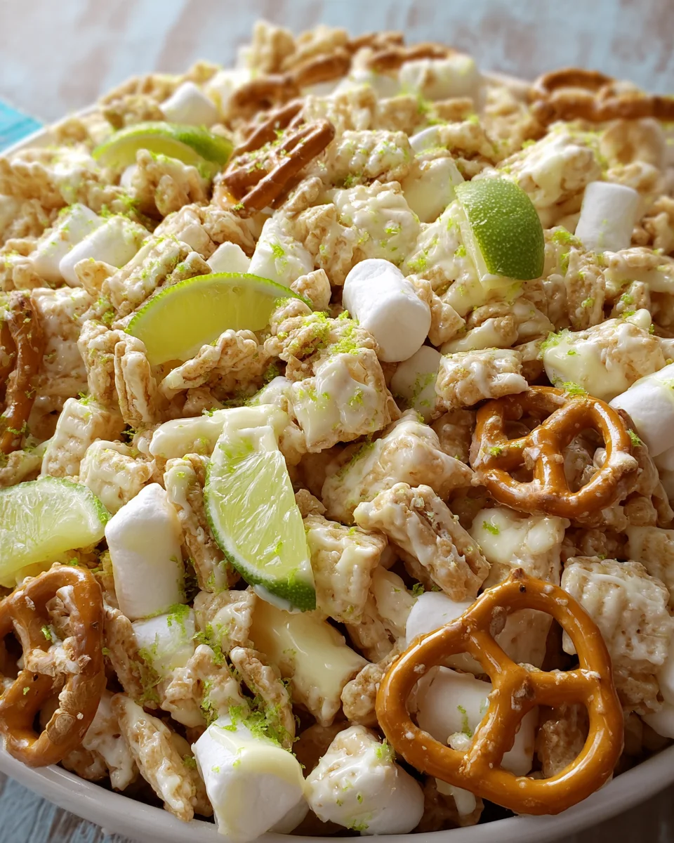 Key Lime Soaked Crunch Treat