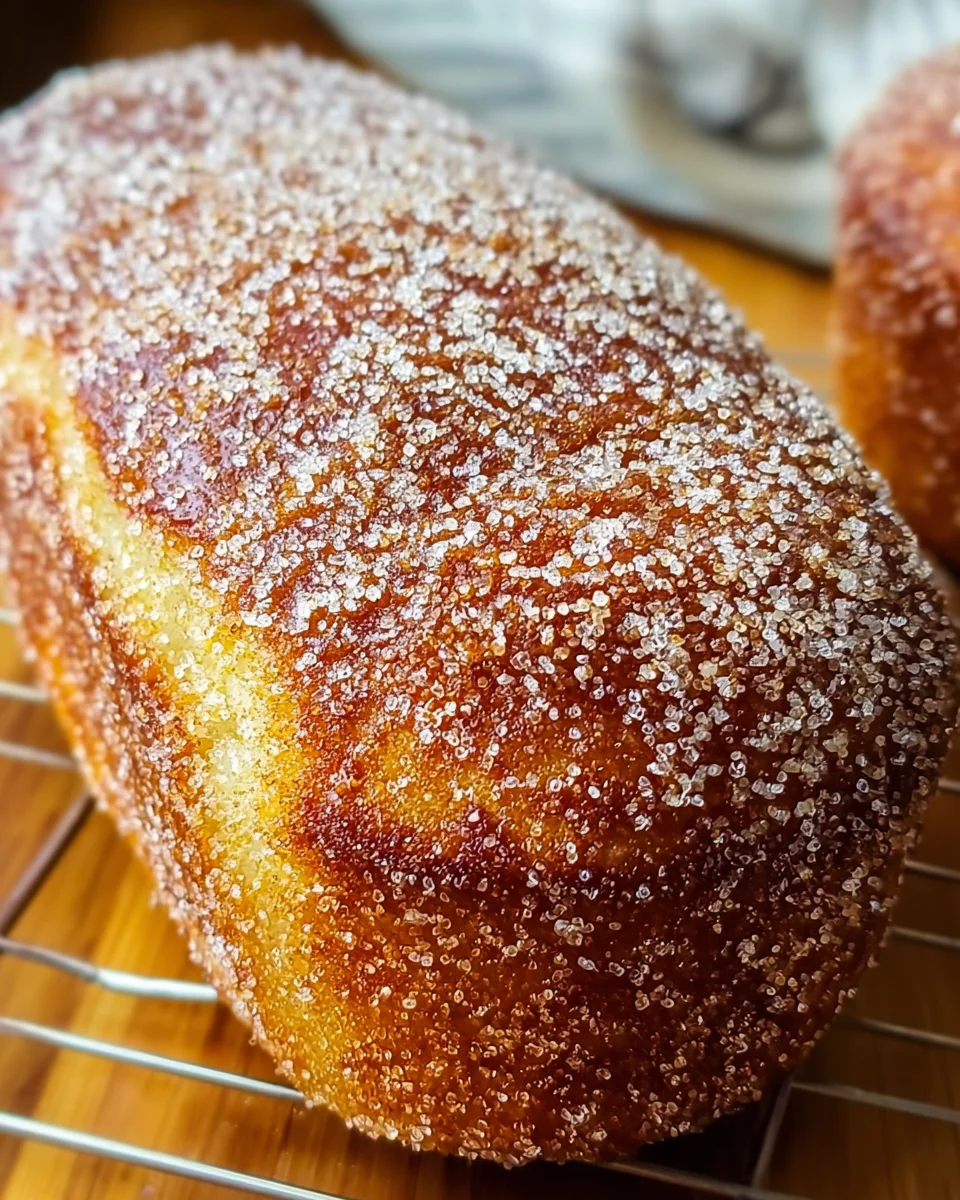 Cinnamon Sugar Donut Sweet Bread