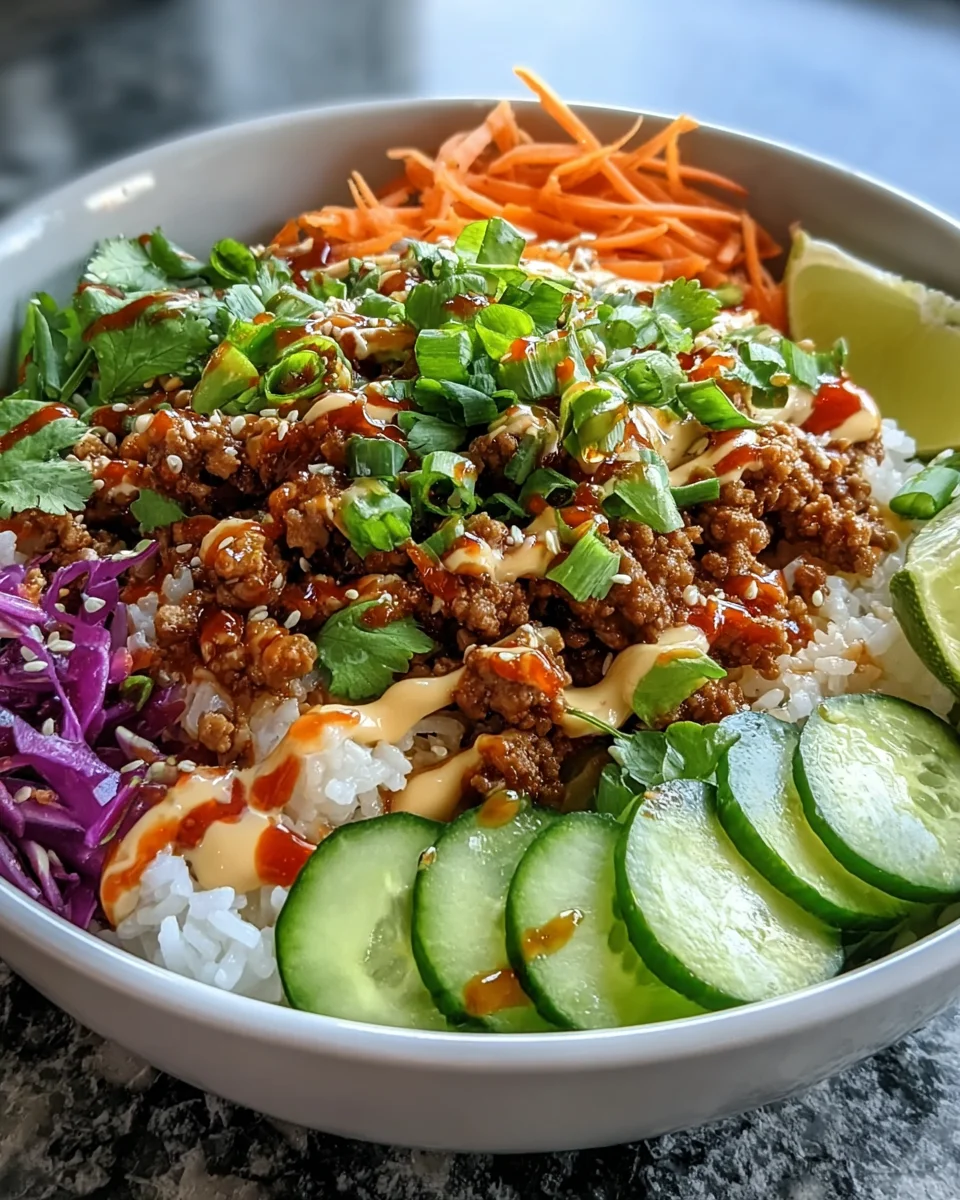 Spicy Bang Bang Turkey Bowls