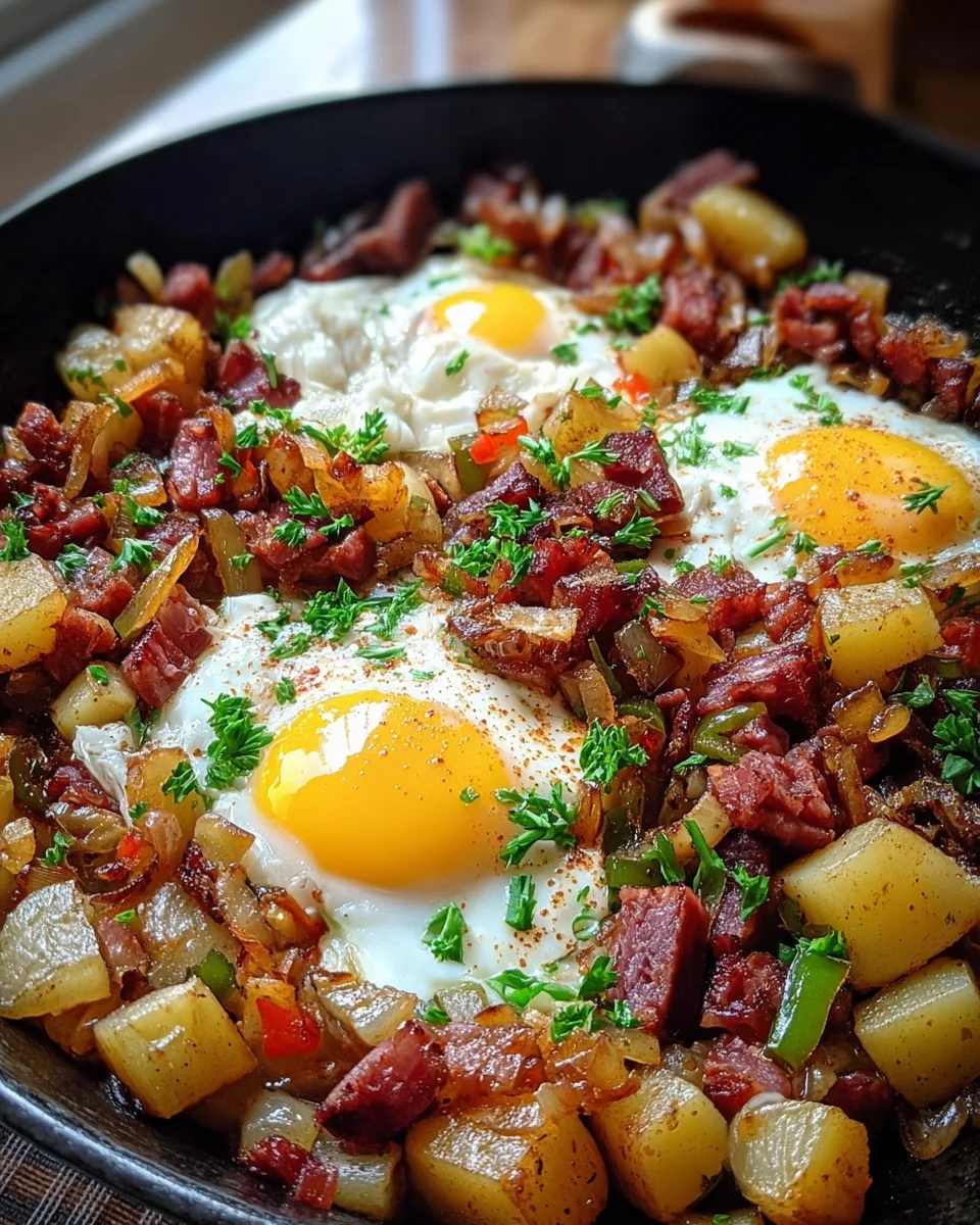 Corned Beef Hash Skillet