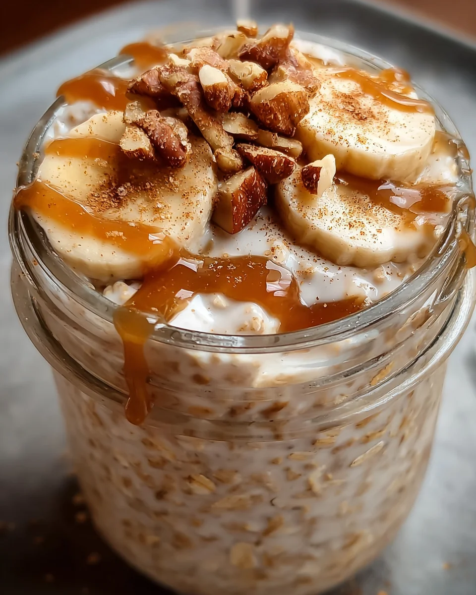 Cinnamon Roll Overnight Oats