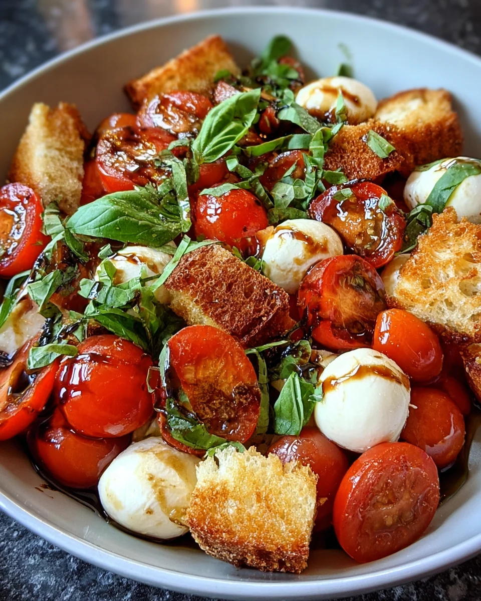 Caprese Salad Bowl Mozzarella
