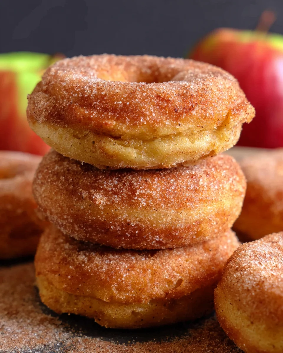 Baked Apple Donuts