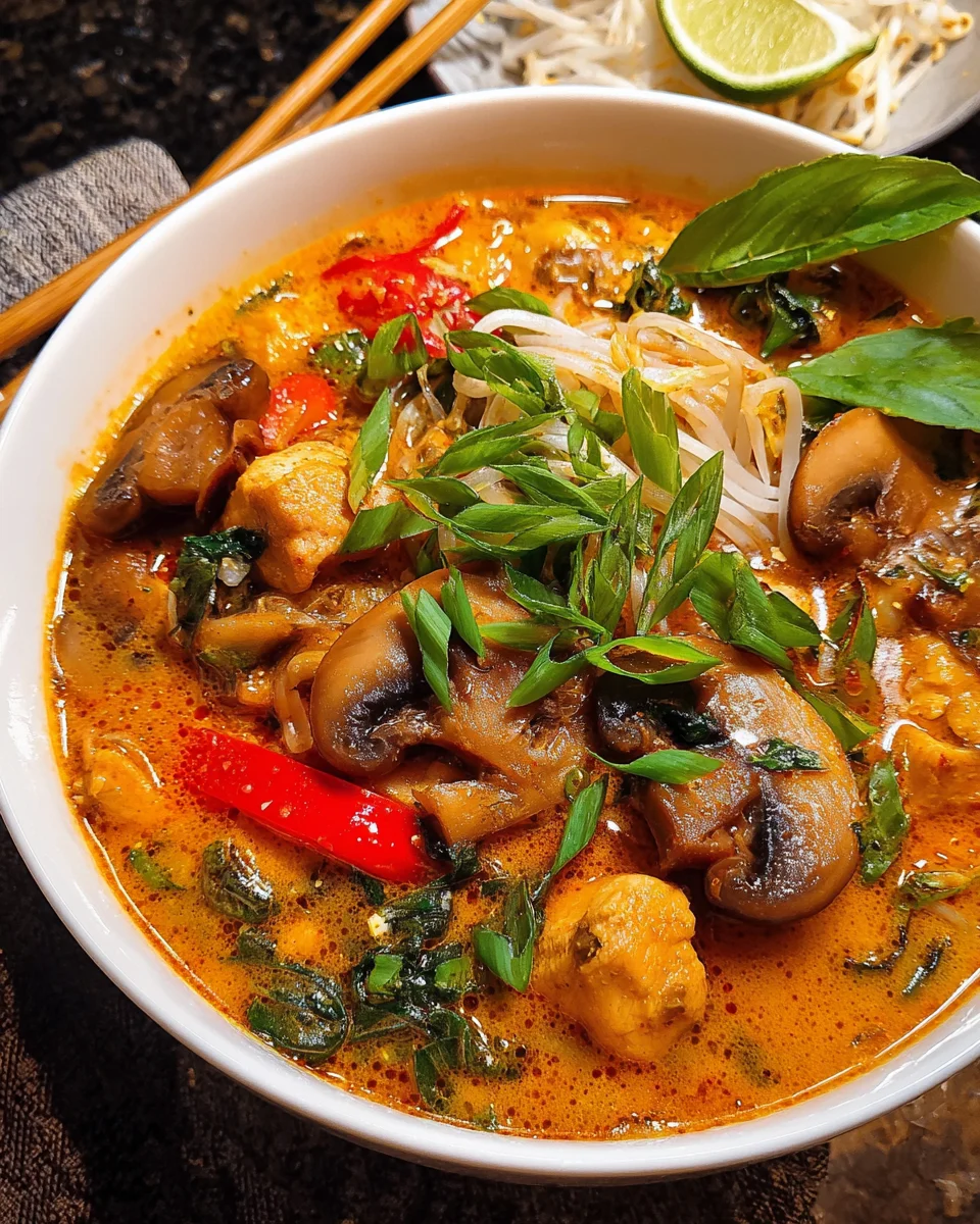 Thai Chicken Curry Soup