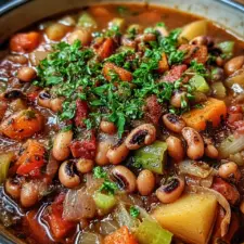 Black-Eyed Pea Stew with Chefs Touch