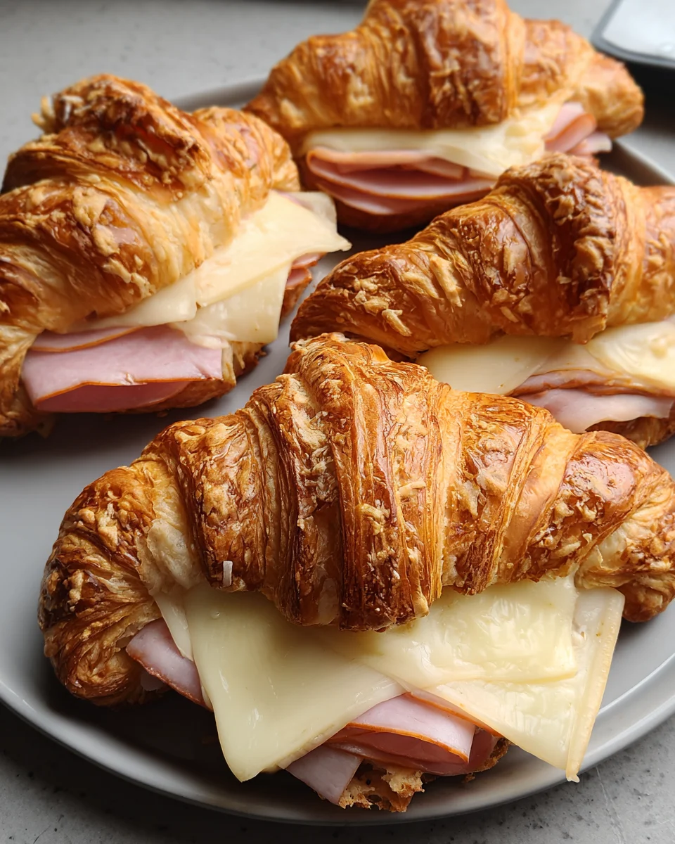 Ham and Cheese Croissant