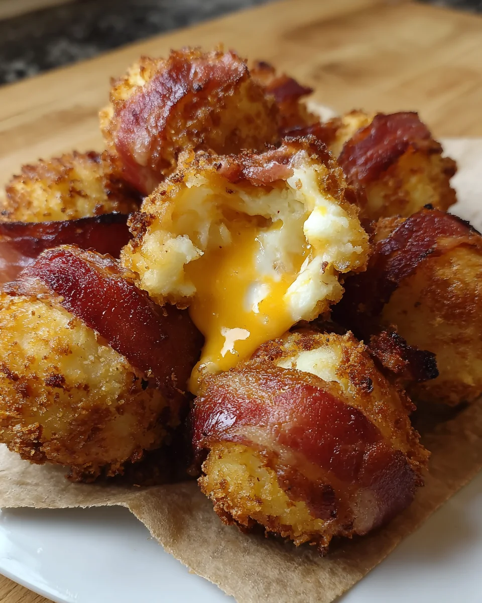 Mashed Potato Bacon Bombs
