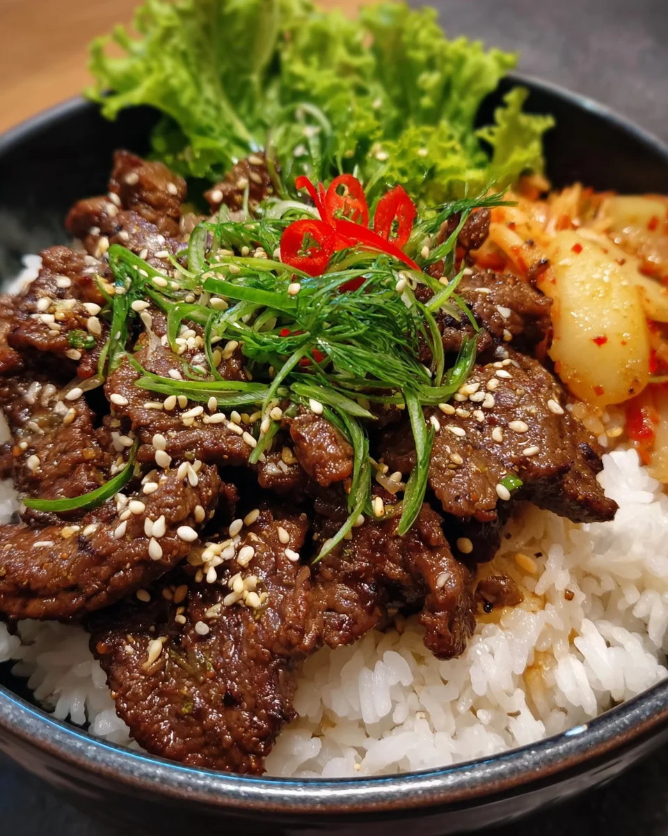 Korean Beef Bulgogi