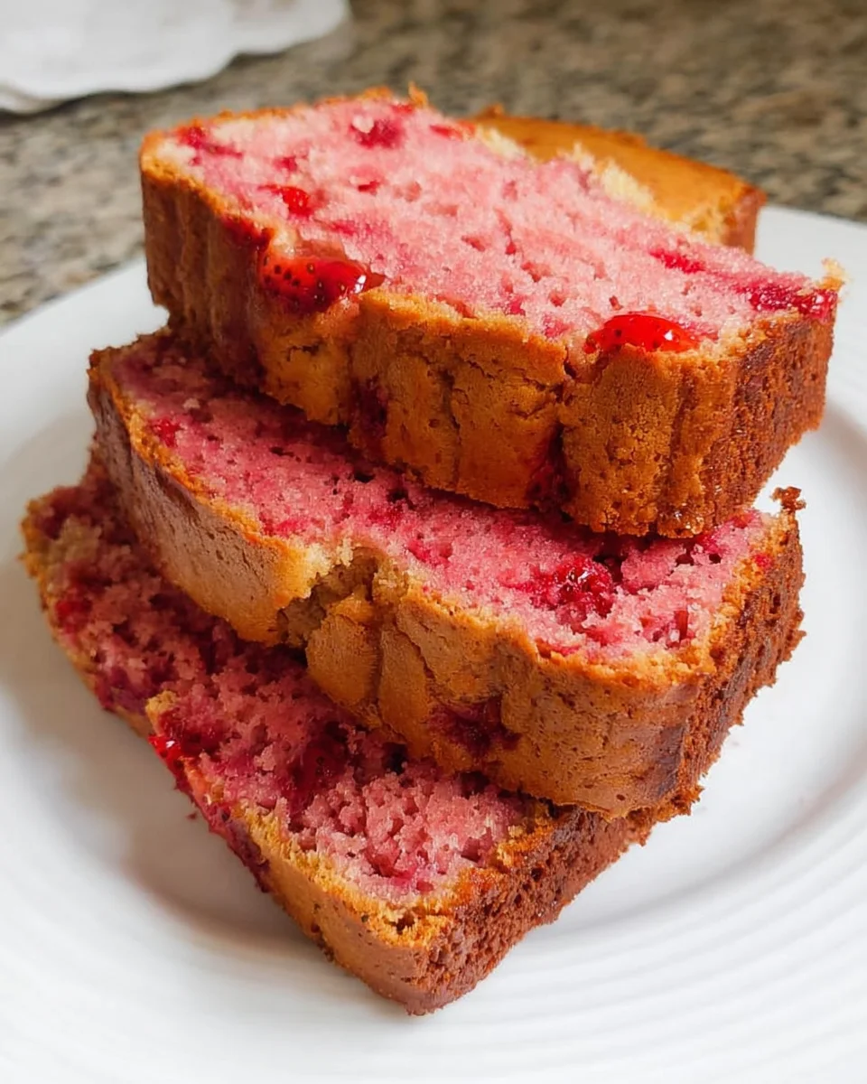 Strawberry Banana Bread