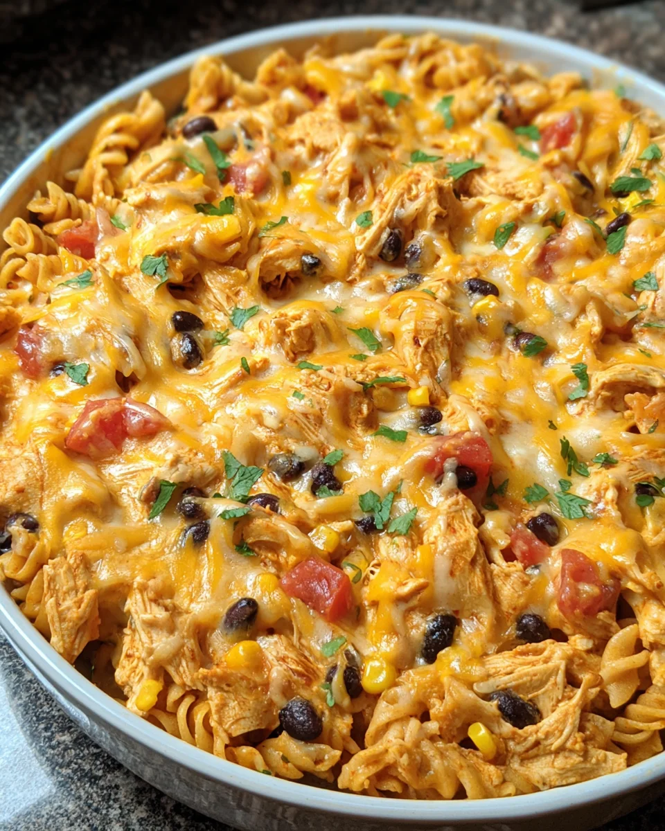 Fiesta Chicken Casserole Bake
