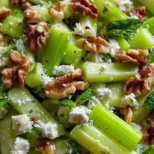 Walnut Celery Salad with Feta
