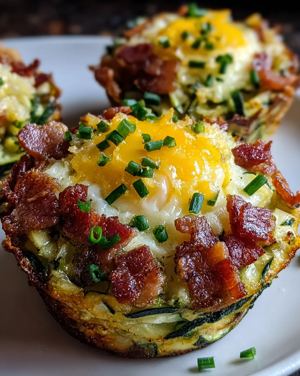 Keto Bacon Egg Zucchini
