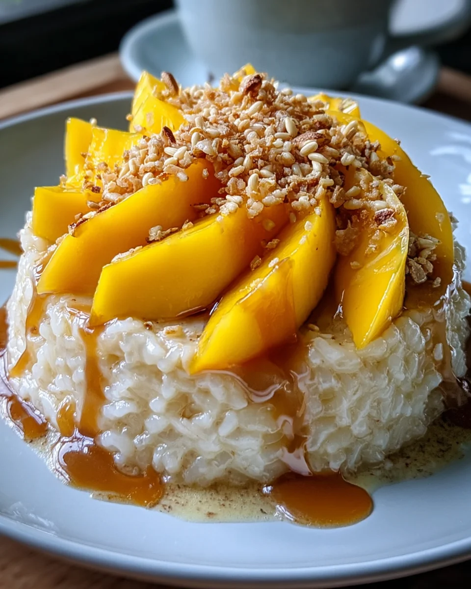 Sweet Mango Sticky Rice