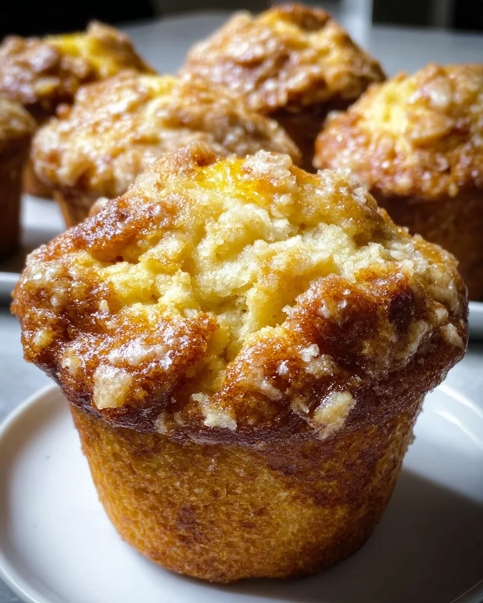 Ricotta Citrus Banana Muffins