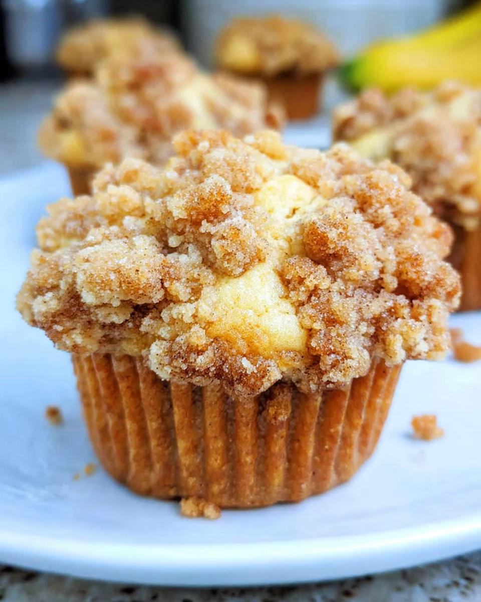 Banana Crumb Muffins