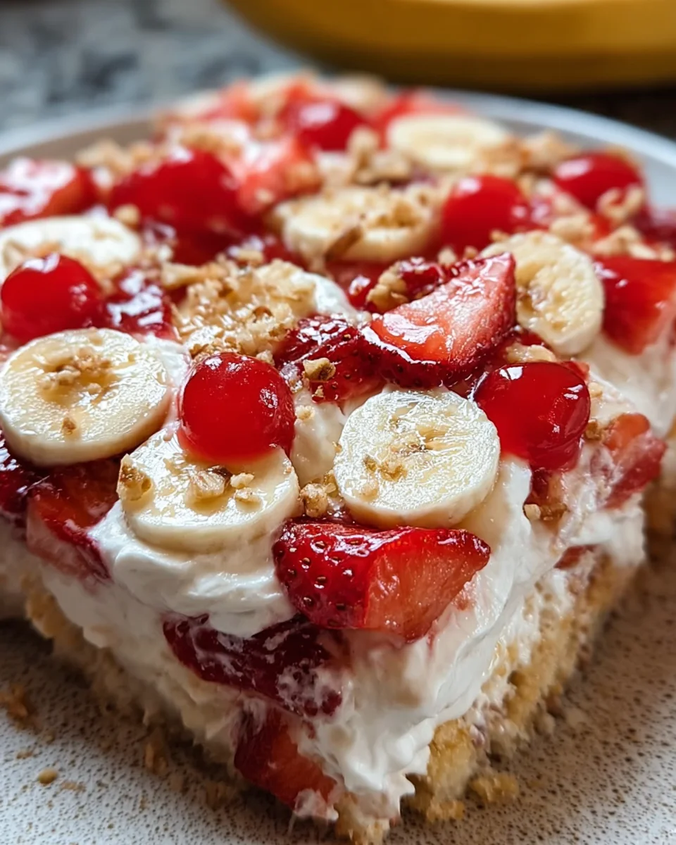 Banana Split Dump Cake