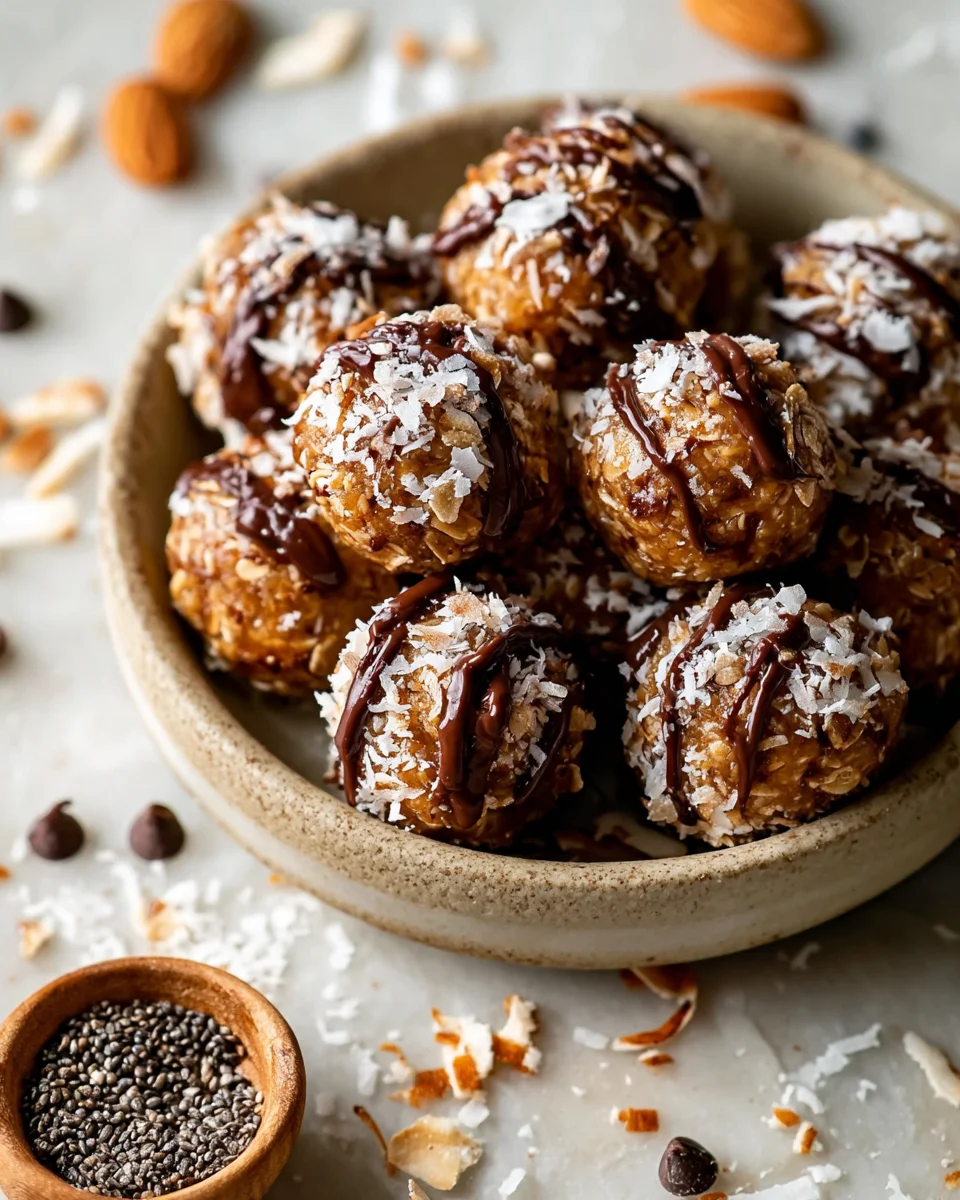 Samoa Cookie Protein Balls