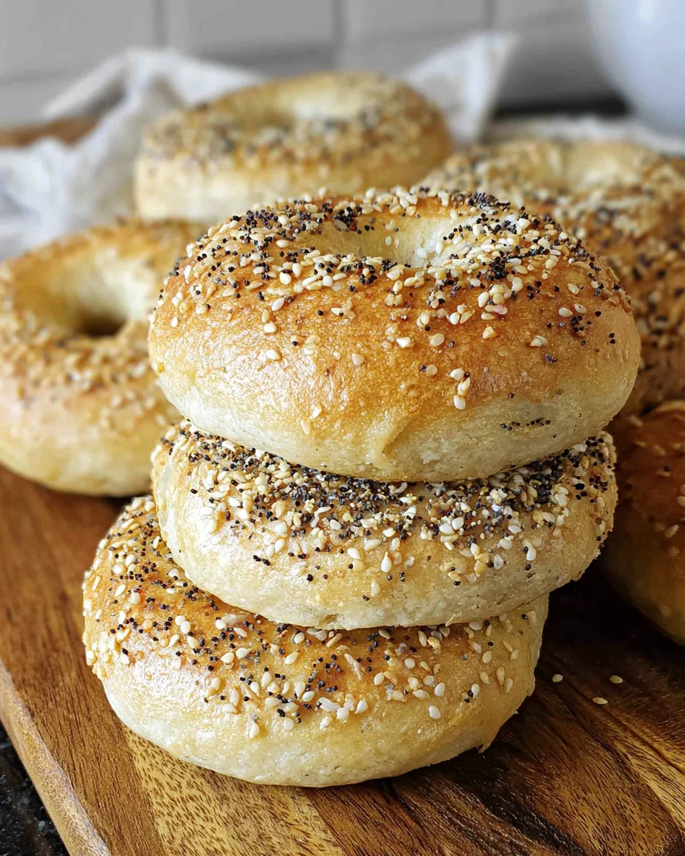 Homemade Sourdough Bagels