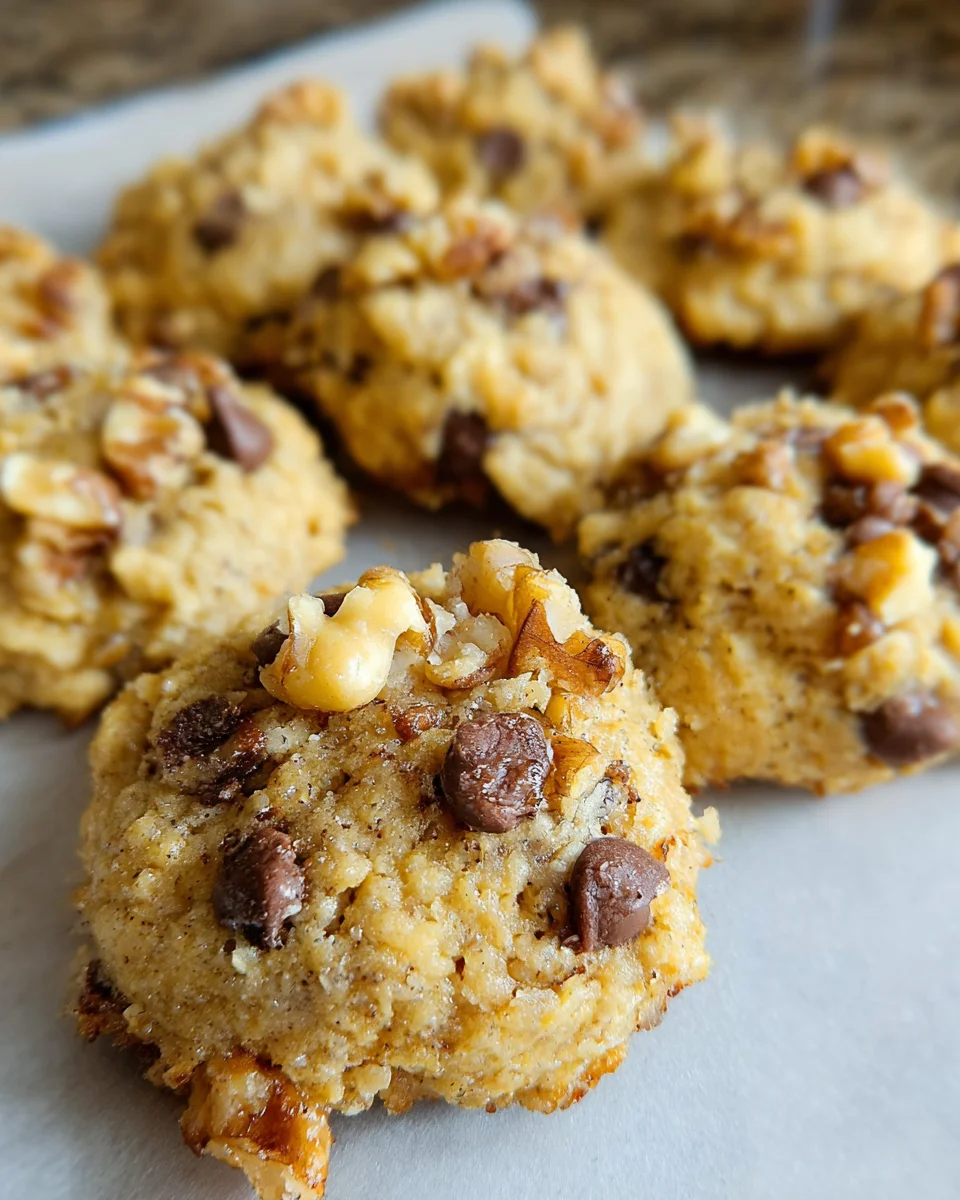 Almond Flour Banana Cookies