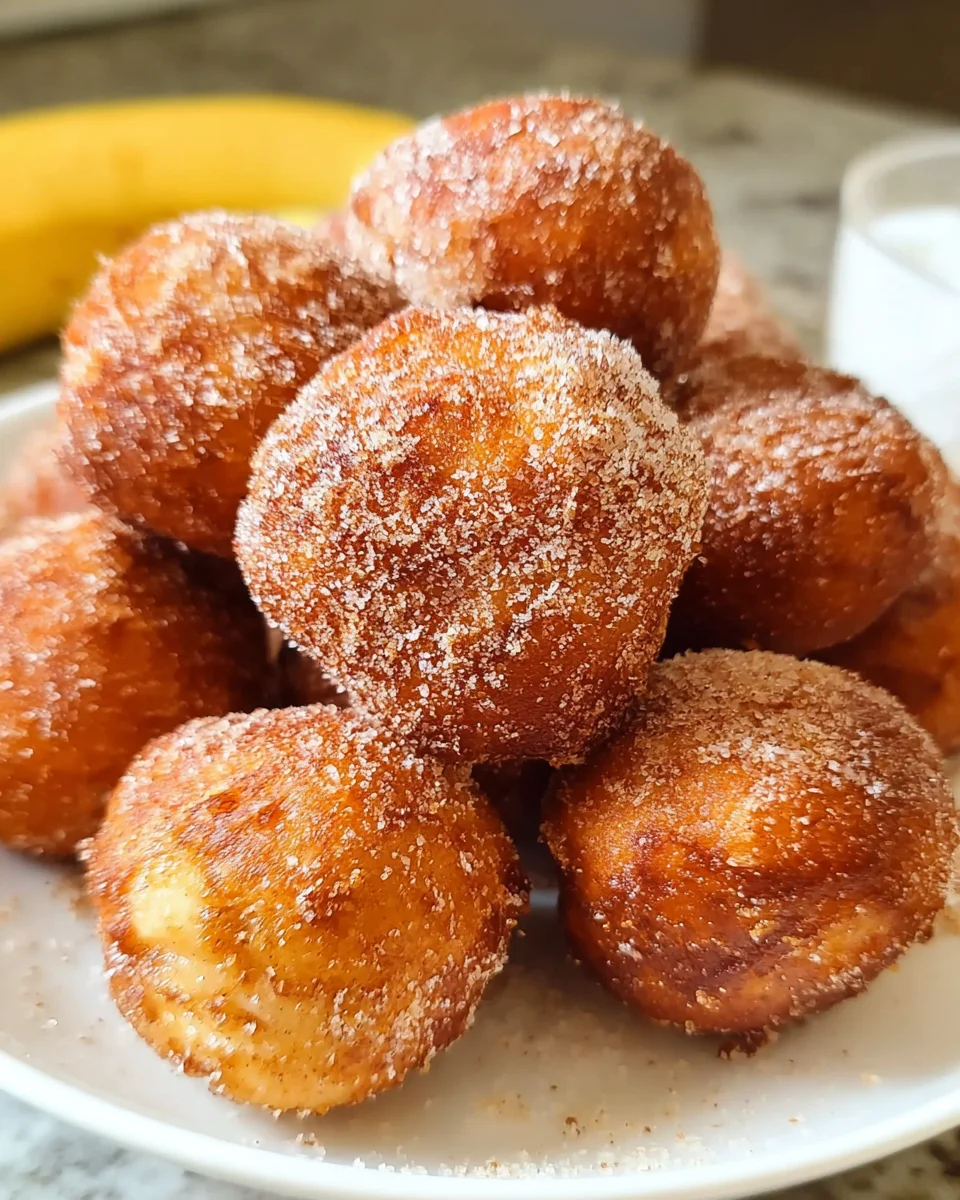 Banana Donut Holes
