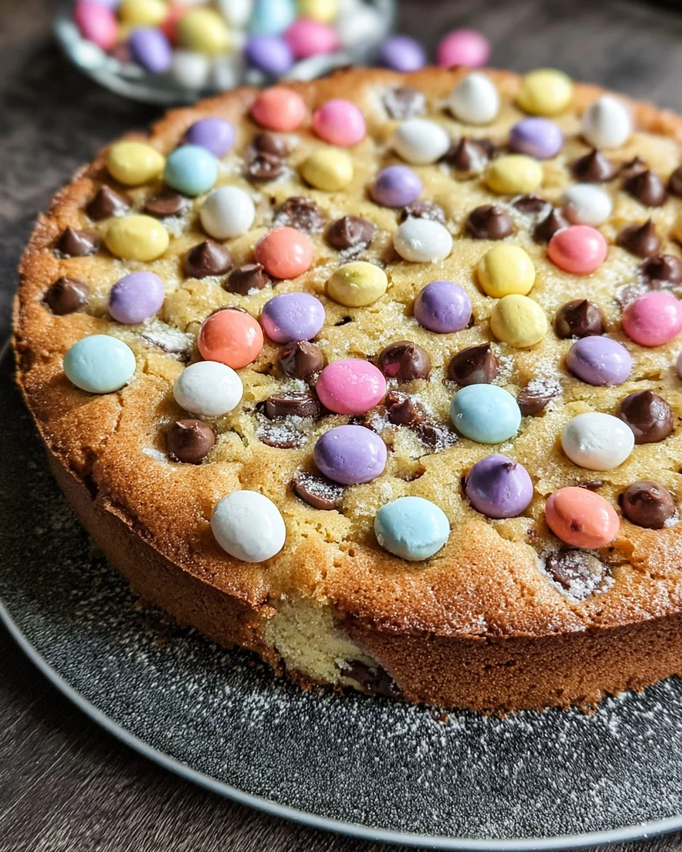 Easter Cookie Cake